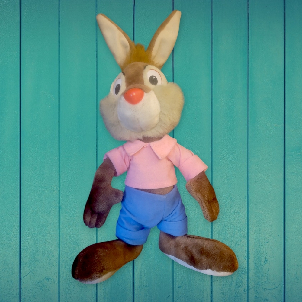 DISNEY - Rare Vintage 90s Splash Mountain Br’er Rabbit Plush  Disney World Toy
